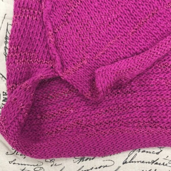 Caslon Sweater Purple Fuchsia Tank Top - Picture 8 of 8